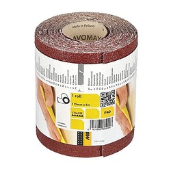 Hiomapaperirulla Mirka P40 115mm x 5m