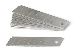 Varaterät 18mm katkoteräveitseen 10 kpl/pkt Tamoline