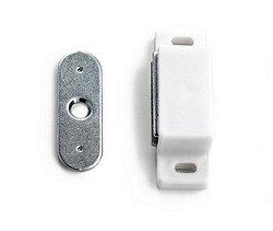 Magneettisalpa valkoinen