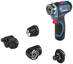 Akkuporakone/ruuvinväännin Bosch GSR 12V-15 FC, 2 x akkua 2,0 Ah
