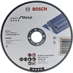 Katkaisulaikka metalli 150x1,6x22,23mm Bosch