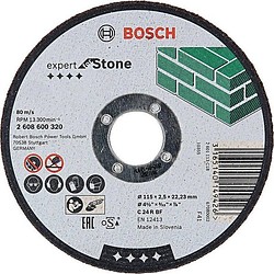 Katkaisulaikka Kivi 115x2,5x22,23mm Bosch