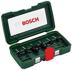 Jyrsinteräsarja 6-Os.   Hm 8mm Bosch