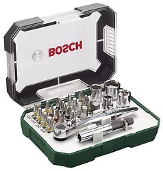 Räikällinen ruuvauskärki- sarja 26-osaa Bosch
