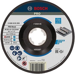 Bosch Hiomalaikka X-Lock EFMl 125X22,2X6mm