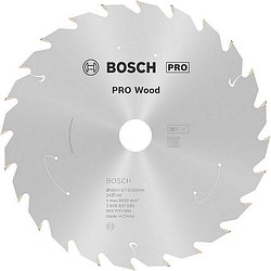 Pyörösahanterä 24T 165x1,5x20 akku