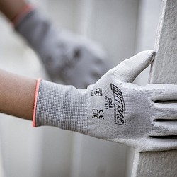 Pu-Käsine Nitras/BestGrip Koko 8/M