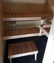 Saunan valmislaudepaketti Iisi 2070 mm tervaleppä