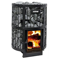 Puukiuas Harvia Legend 240 GreenFlame Musta (10-24m³)