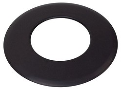 Läpiviennin peitelevy, musta 115/55mm