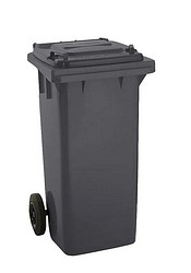 Jäteastia 140 l Harmaa