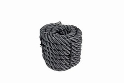 Terassiköysi harmaa 36mm x 10m keinokuitu