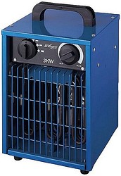 Sähkölämmitin 3kW 230V IP24 sininen DVA