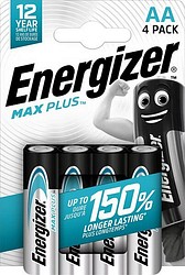 Paristo Alkali Max Plus AA 4 kpl/pkt Energizer