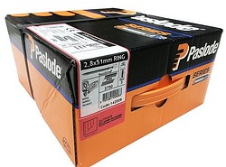 Paslode 90x3,1mm sileä KS 2500 kpl + 2 plo kaasu