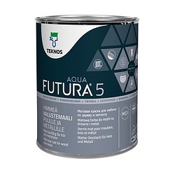 Futura Aqua 5 PM1 valkoinen 0,9 l Kalustemaali