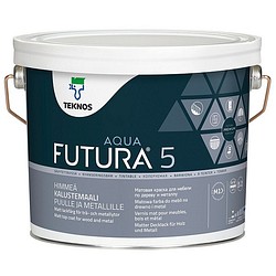 Futura Aqua 5 PM1 valkoinen 2,7 l Kalustemaali