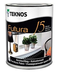 Futura 15 PM1 valkoinen 0,9 l Kalustemaali
