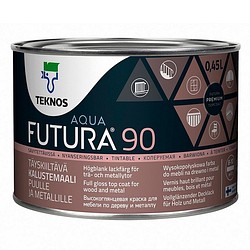 Futura Aqua 90 PM1 valkoinen 0,45 l Kalustemaali