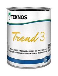 Pohja- ja sisäkattomaali Trend 3 0,9 l