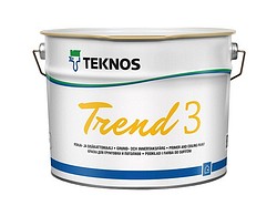 Trend 3 PM1 valkoinen 9 l Pohja- ja sisäkattomaali