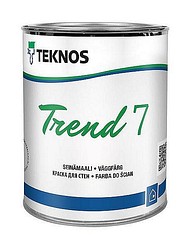 Seinämaali Trend 7 PM1 valkoinen 0,9 l