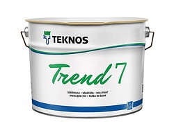 Seinämaali Trend 7 PM1 valkoinen 9 l