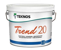 Remonttimaali Trend 20 PM1 valkoinen 2,7 l