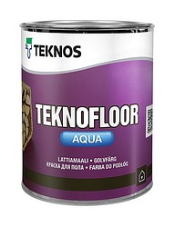 Teknofloor Aqua PM1 valkoinen 0,9 l lattiamaali