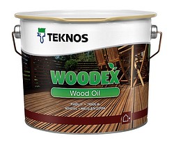 Woodex Wood Oil Ruskea   2,7 l Teknos