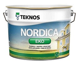 Nordica Eko Ulkomaali 9 l PM1 valkoinen