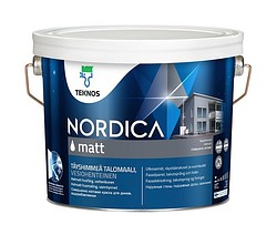 Nordica Matt Talomaali PM1 valkoinen 9 l