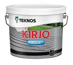 Kirjo Aqua peltikattomaali 2,7 l PM1 valkoinen Teknos