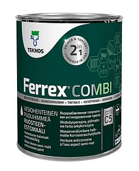Ferrex Combi Ruosteenestomaali  1 l Musta