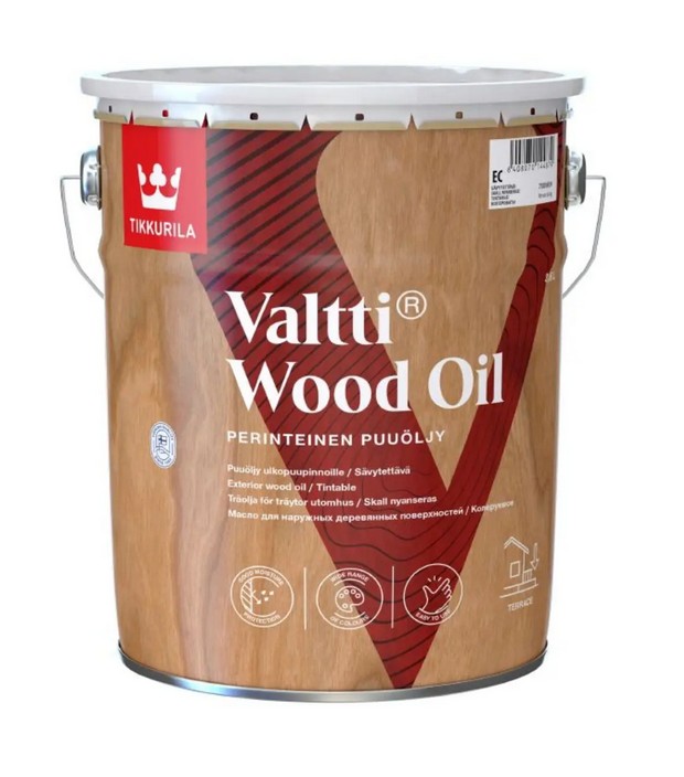 Valtti Plus Wood Oil 3,6 l Kirkas