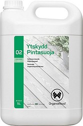 Pintasuoja Organowood 02 5 l