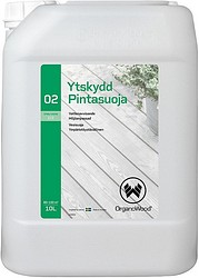 Pintasuoja Organowood 02 10 l