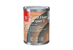 Pontti 5 puulattialakka 0,9 l kirkas