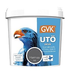 Puuöljy Utö Akva 2,7 l Harmaa Vesiohenteinen