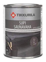 Supi Saunavaha Musta 1 L Tikkurila