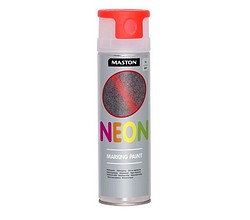 Merkkausväri NEON Punainen 500 ml