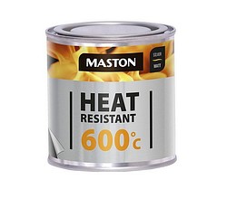 Maston kuumakestomaali 600°C hopea 250 ml
