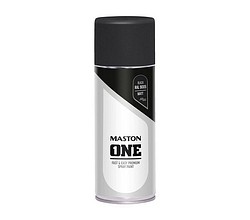 Spray Maston One RAL9005 mattamusta 400 ml