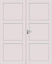 Pariovi Forte Line 3-P Valkoinen