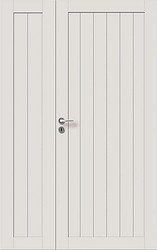 Väliovi levikkeellä Forte M-1 Lines Valkoinen