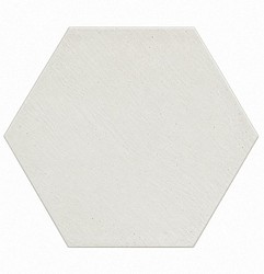 Lattialaatta Hopi Gesso 6-kulmainen 18x21 0,46 m²/pkt