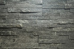 Verhoilukivi Majakivi Black Quartzite Unikko 15x60
