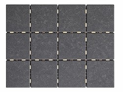 Lattialaatta Bnt Sole Black 10x10 1,44 m²/pkt