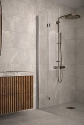 Hietakari Classic 103 taittuva suihkuseinä 871x1900