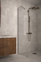 Hietakari Classic 101 kiinteä suihkuseinä 678x1900